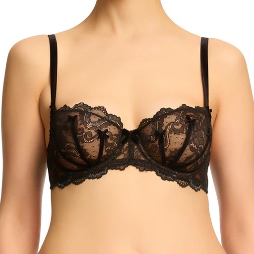 Soutien-gorge armaturé DITA VON TEESE "La Chabanais" D59057 - Noir