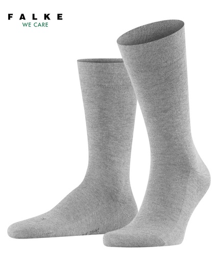 Chaussettes Hommes sans élastique FALKE "Sensitive London"14719 - Light Greymel 3390