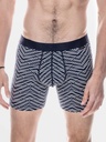 Boxer homme fantasie coton avec maintien intérieur LOIC HENRY "Every-D" KBD010B - Print Navy