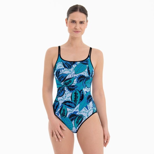 Maillot pour prothèse ANITA CARE "Style Olinda" 6288 - Bleu Irisé 326