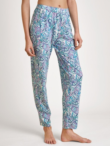 Pantalon dame homewear CALIDA "Favourites Energy" 29955 - Blue Topaz 565