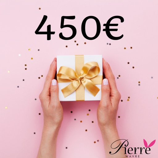 Chèque cadeau 450€ 