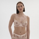 Soutien-gorge armature foulard SIMONE PERELE "Saga" 15C319 - Rose Nude 448