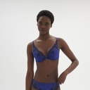 Soutien-gorge push-up triangle SIMONE PERELE "Wish" 12B347 - Bleu Electrique 530