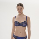 Soutien-gorge corbeille SIMONE PERELE "Wish" 12B330 - Bleu Electrique 530