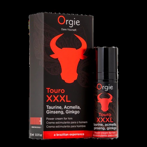 Crème pour améliorer et agrandir l'érection  ORGIE "Touro XXXL" 516238 - 15ml