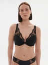 Soutien-gorge triangle push-up avec armatures SIMONE PERELE "Intrigue" 1E2347 - Noir 015 
