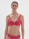 Soutien-gorge triangle push-up avec armatures SIMONE PERELE "Intrigue" 1E2347 - Rose Disco 346
