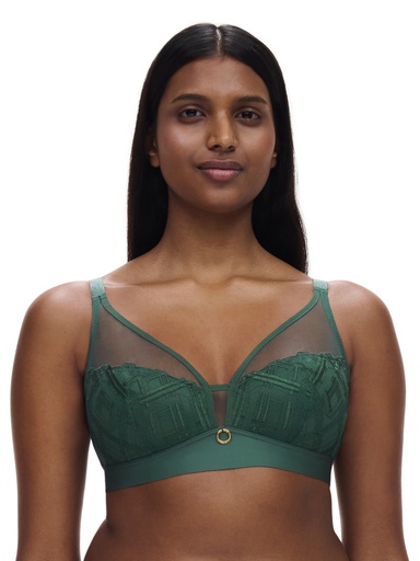 Soutien-gorge sans armature maintien CHANTELLE "Graphic Support" C21S20 - Vert Empire 00R