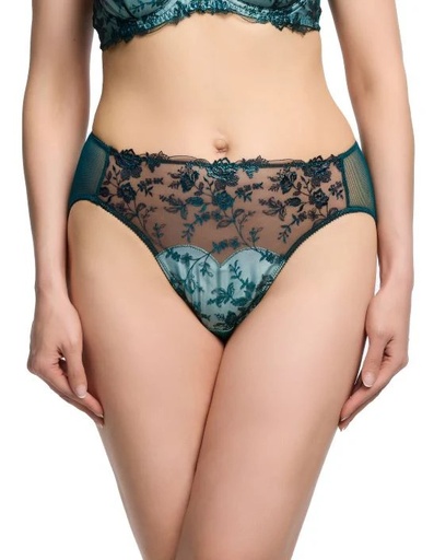 Culotte Taille Haute DITA VON TEESE "Victresse" D21041 - Martin-pêcheur Bleu 