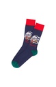 Chaussettes homme fantaisies ARTHUR "Thé Lit Ski" 1SO - Marine ALPEH24