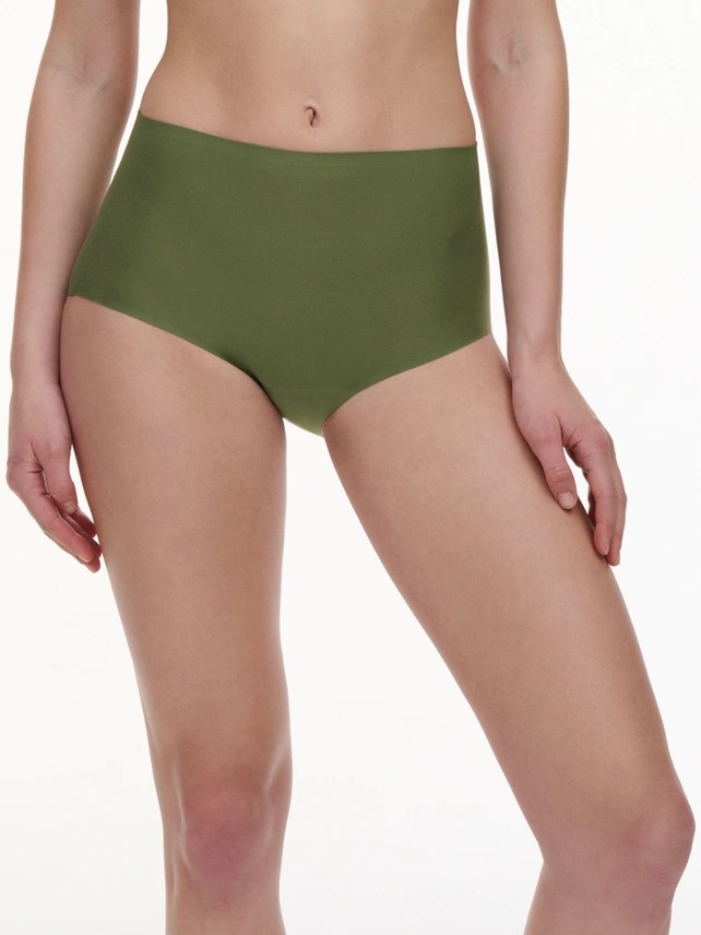 Culotte taille haute invisible TU CHANTELLE "SoftStretch" C26470 - Kiwi 0HW