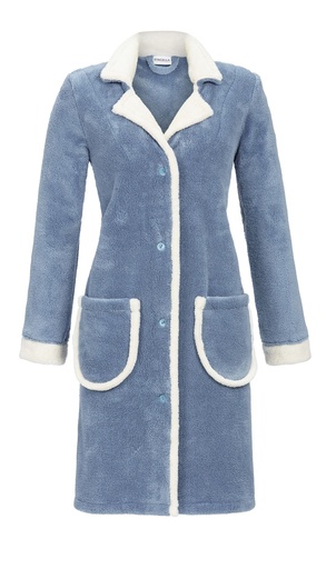 Peignoir dame polaire avec boutons RINGELLA "Chaleureux et douillet" 4514712 - Jeans 241