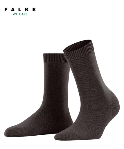 Chaussettes dame laine&cachemire FALKE "Cosy Wool" 47050 - Dark Brown 5233