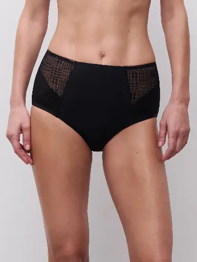 Culotte Taille Haute CHANTELLE "Intrigue" C13WC6 - Noir 011