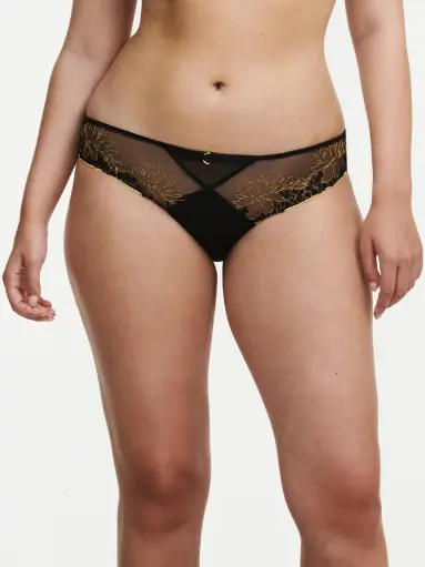 Slip CHANTELLE PULP "Spice" C22BA0 - Noir Jaune 0IU