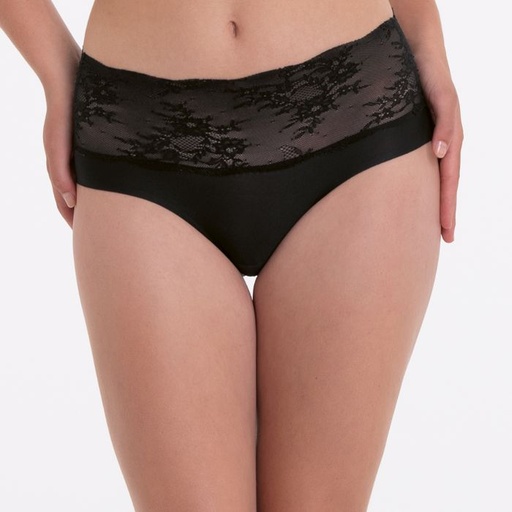 Slip taille haute ANITA "Essential Lace" 1304 - Noir 001