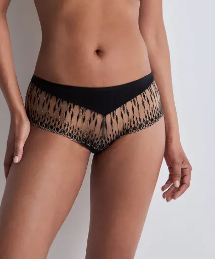 Shorty AUBADE "Voodoo" 3D70 - Millenium Black