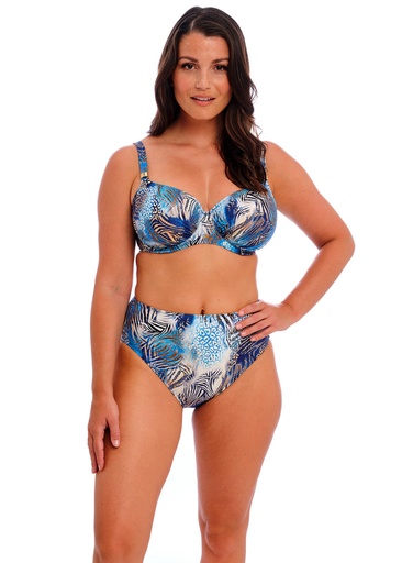 Bas de Bikini taille haute FANTASIE "Seraya Sands" FS503778 - Denim DEN