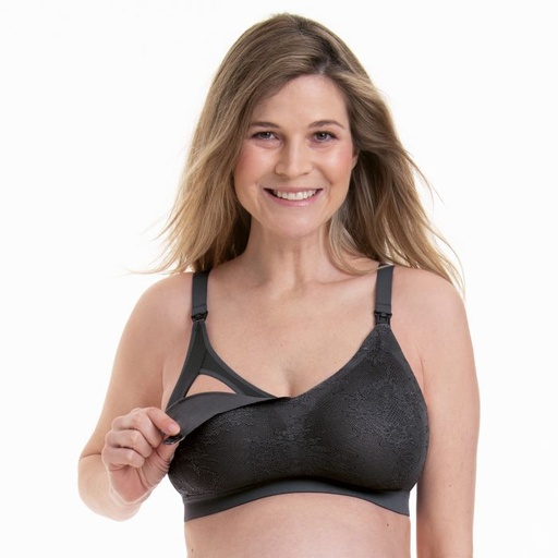 Soutien-gorge d'allaitement sans armatures ANITA MATERNITY "Essential Lace" 5057 - Anthracite 408
