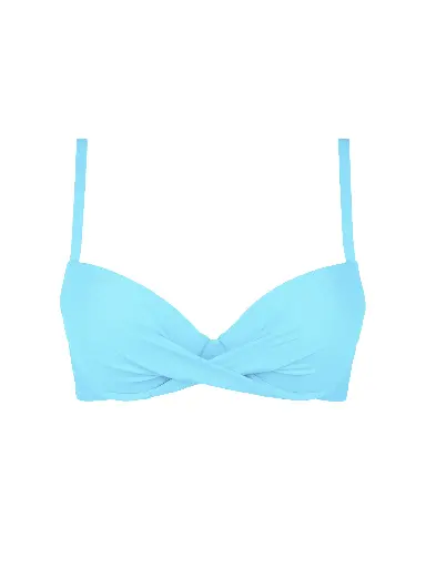 Haut de Bikini armaturé avec coques ANTIGEL "La Chiquissima" EBB4314 - Turquoise Chic 5300