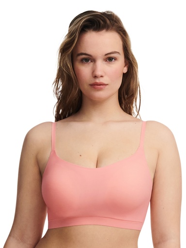 Brassière à coques stretch invisible CHANTELLE "SoftStretch" C16A20 - Nectarine 06V