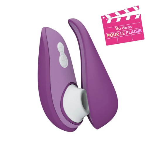 Stimulateur clitoridien à ondes pulsées pour les voyages WOMANIZER "Liberty 2" - Purple