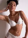 Soutien-gorge armaturé push-up PASSIONATA "White Nights"  T801 (P40690) - Déesse 020