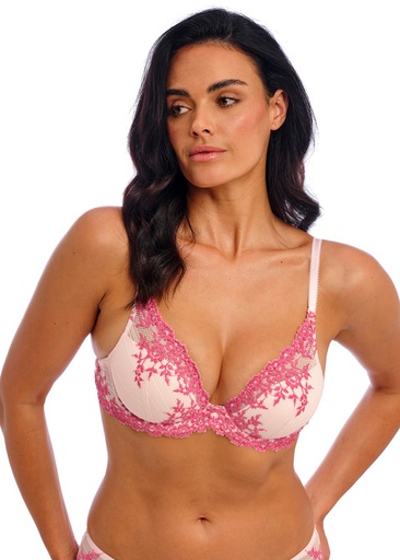 Soutien-gorge avec armatures et coques WACOAL "Embrace Lace" WA853291 - Ballet Slipper/Chateau Rose 951