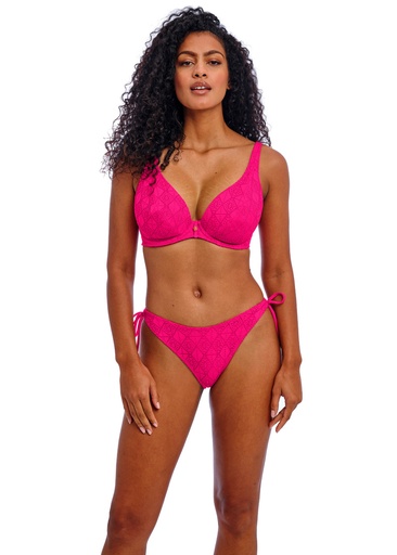 Haut de Bikini avec armatures décolleté plongeant FREYA "Nomad Nights" AS205413 - Fuchsia FUA