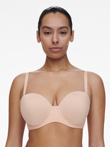 Soutien-gorge bandeau coque CHANTELLE "Comfort Chic" C18JNK - Soft Pink ORG