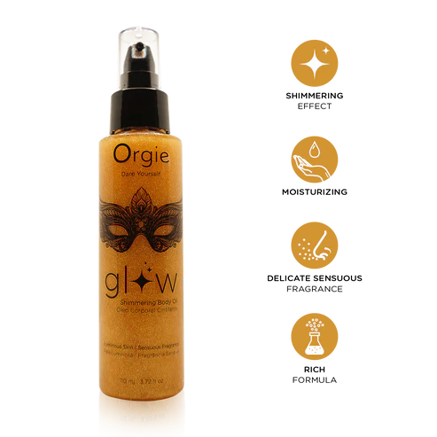 Huile corporelle scintillante ORGIE "Glow Shimmering" 17236 - 110ml