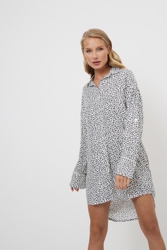 Chemise de nuit dame boutonné ARUELLE "Bella" AR-BELLA-N - Multi