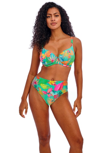 Bas de Bikini slip taille haute FREYA "Isla Margarita" AS206578 - Jade JAE
