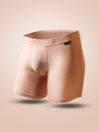 Boxer homme coton avec maintien intérieur LOIC HENRY "Every-D" KBD001F - Skin uni