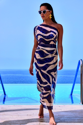 Paréo DAVID "Ocean Move" DA25-018 - Blue MLT  