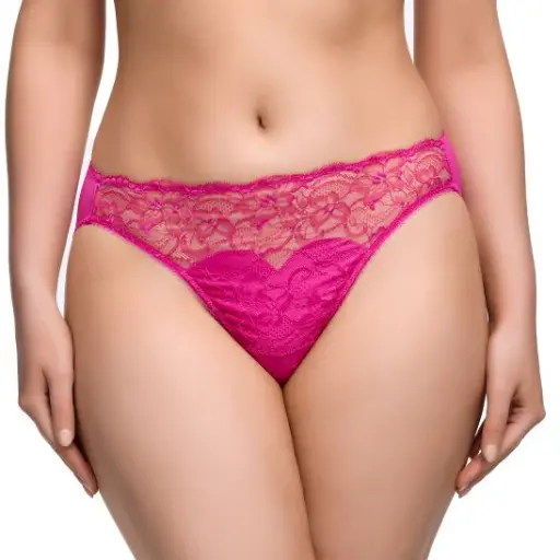 Slip DITA VON TEESE "Tryst" D22061 - Fuchsia