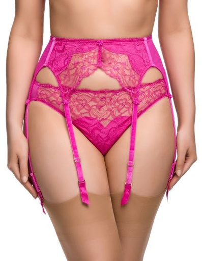 Porte-jarretelles DITA VON TEESE "Tryst" D46061 - Fuchsia