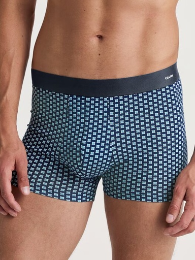 Boxer homme fantaisie 94% coton CALIDA "Cotton Code Design" 26980 - Cosmos 773