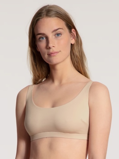 Brassière en tencel & modal CALIDA "Natural Skin" 02239 - Rose Teint 160