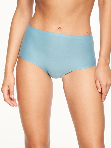 Culotte taille haute invisible TU CHANTELLE "SoftStretch" C26470 - Paon 0GN