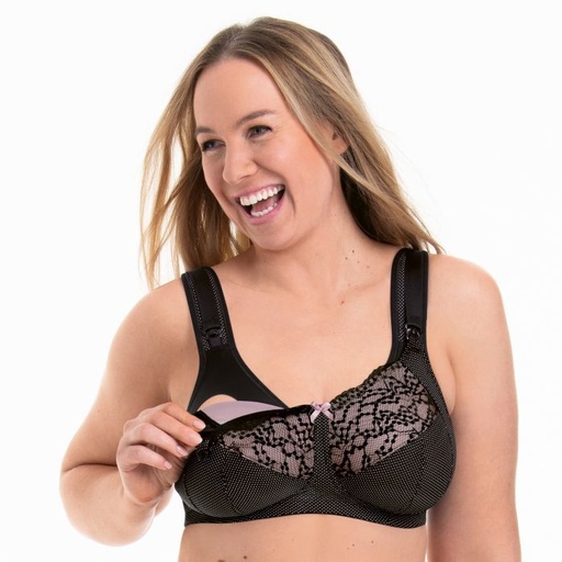 Soutien-gorge d'allaitement sans armatures ANITA MATERNITY "Miss Orely" 5099 - Noir 001