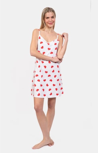 Nuisette COUP DE COEUR 9EMICOEE25 - Blanc Rouge Coeur