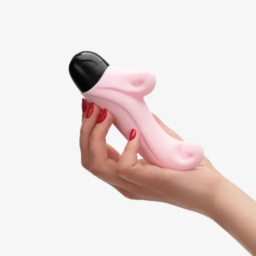 Mini vibromasseur à pile FUN FACTORY "Ocean" - Rose