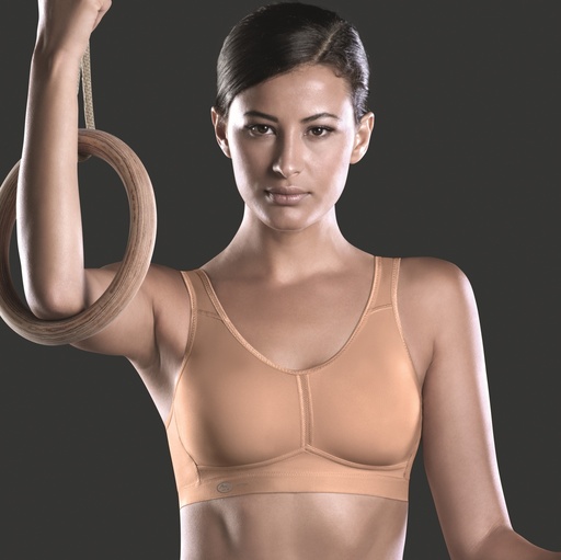 Soutien-gorge de sport sans armatures moulé ANITA ACTIVE Firm Support "Light & Firm" 5521 - Deep Sand 722