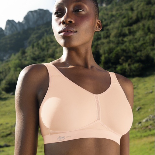 Soutien-gorge de sport sans armatures moulé ANITA ACTIVE Firm Support "Light & Firm" 5521 - Rose Elegant 107