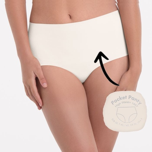 Shorty invisible taille haute ANITA "Pocket" 1457 - Crystal 612