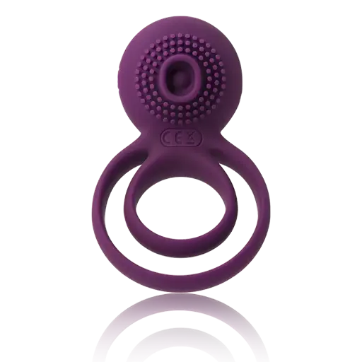 Anneau pénien double vibrant SVAKOM "Tammy" - Violet