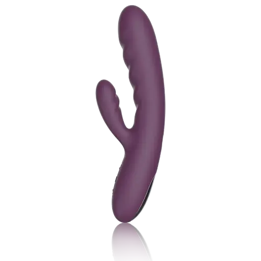 Vibromasseur double stimulation & mouvements de poussé SVAKOM "Avery" - Purple