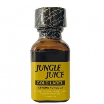 Poppers vasodilatateur aphrodisiaque pour sexualité exacerbée "Jungle Juice Gold Label" 25ml 